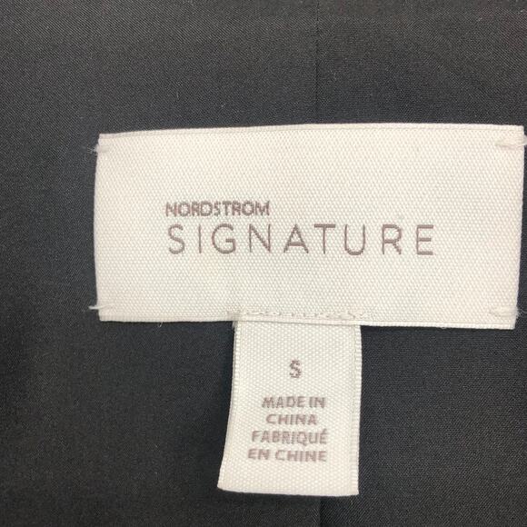 NORDSTROM SIGNATURE Sports Coat Small Grey Traditional Fit Notch Lapel NWOT - Picture 6 of 8